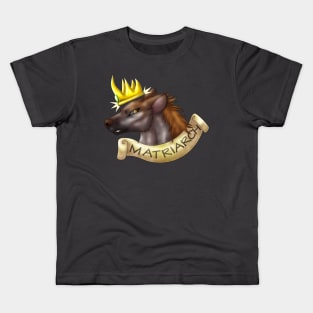 Hyena Matriarch Kids T-Shirt